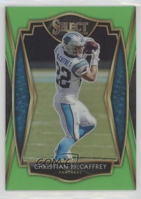 2020 Panini Select Premier Level Neon Green Prizm 38/49 Christian McCaffrey 08fz