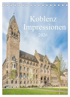 sell*Adobe Stock | Koblenz Impressionen (Tischkalender 2026 DIN A5 hoch),...