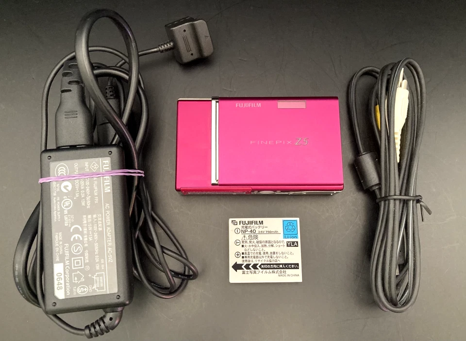 [Casi COMO NUEVA] Cámara digital Fujifilm Finepix Z5fd probada rosa 6,3 MP Japón Foto 2 de 4