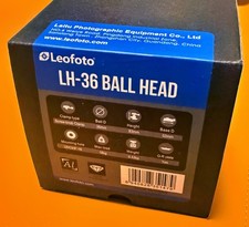NEW Leofoto LH-36LR Ball Head with LR-50 Lever Release Clamp Really Right Stuff