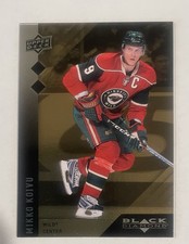 2009/10 Mikko Koivu Black Diamond Gold 2/10 RARE # 98 Minnesota Wild