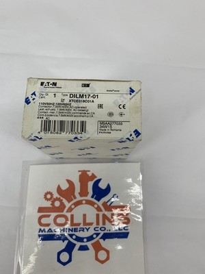  Eaton Moeller DILM17-01 XTCE018C01A 3P Power Contactor 7.5kW 380/400V