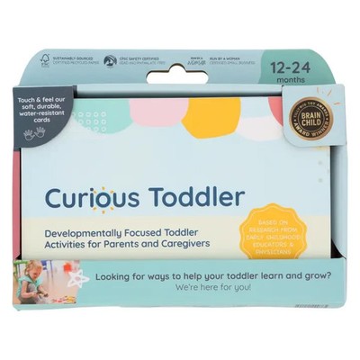 Curious Toddler  Activity Cards | 40+ Activities for Toddler & Me (12-24 M
