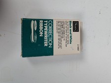 Sears Correction Typewriter Ribbon Black and White Boxed For Sears Models 3 5487 thumbnail