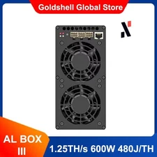 New Goldshell Al Box 3 III 1.25T 600W ASIC ALPH Alephium Miner Blake3 Algorithm