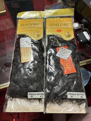 Bohyme Gold French Refined 100% Remi Human Hair Bundle, Color 2#, 2 Pack