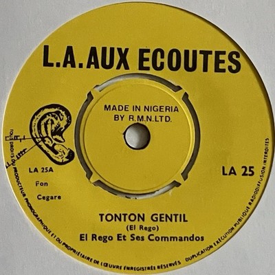 EL REGO COMMANDOS-Achuta-LA 26 AFRO FUNK BEAT JERK MADNESS & RUMBA VG++ NOS