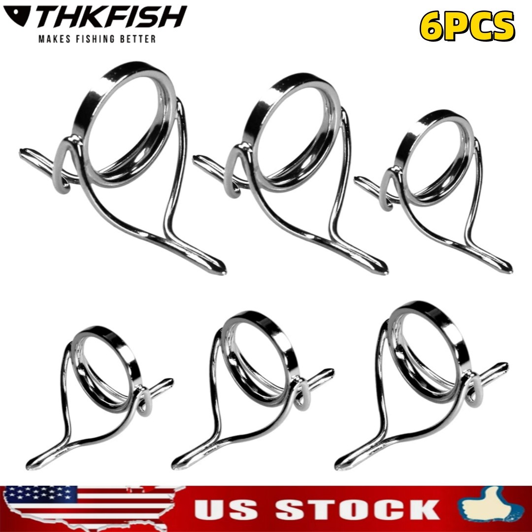 ceramic fishing rod holders Fishing Rod Repair Kit Set with Stainless Steel Holder and Ceramic Guide  Rings
