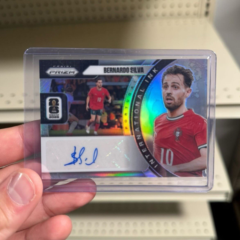 Panini 2026 Prizm FIFA WC Bernardo Silva Auto Int Ink 69/75