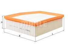 Luftfilter Filtereinsatz LX 934 KNECHT für VW PHAETON