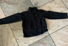 Spyder Black Half Zip Fleece Pullover Jacket Kids 4 GUC