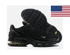 Nike Air Max Plus TN "Black Yellow" Running Sneakers US 7-11