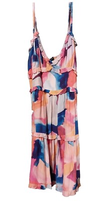 French Conection Dress Size 4 Bubble Gum Neon Orange NWT $148