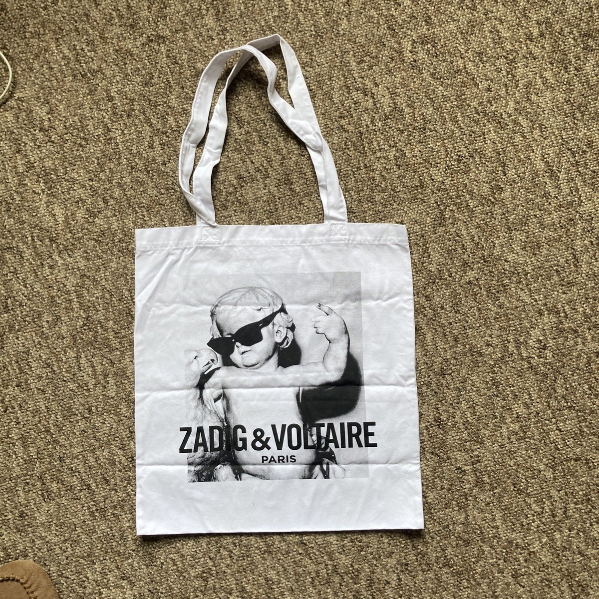 Zadig Voltaire tote bag/Shopper canvas 14 x 15