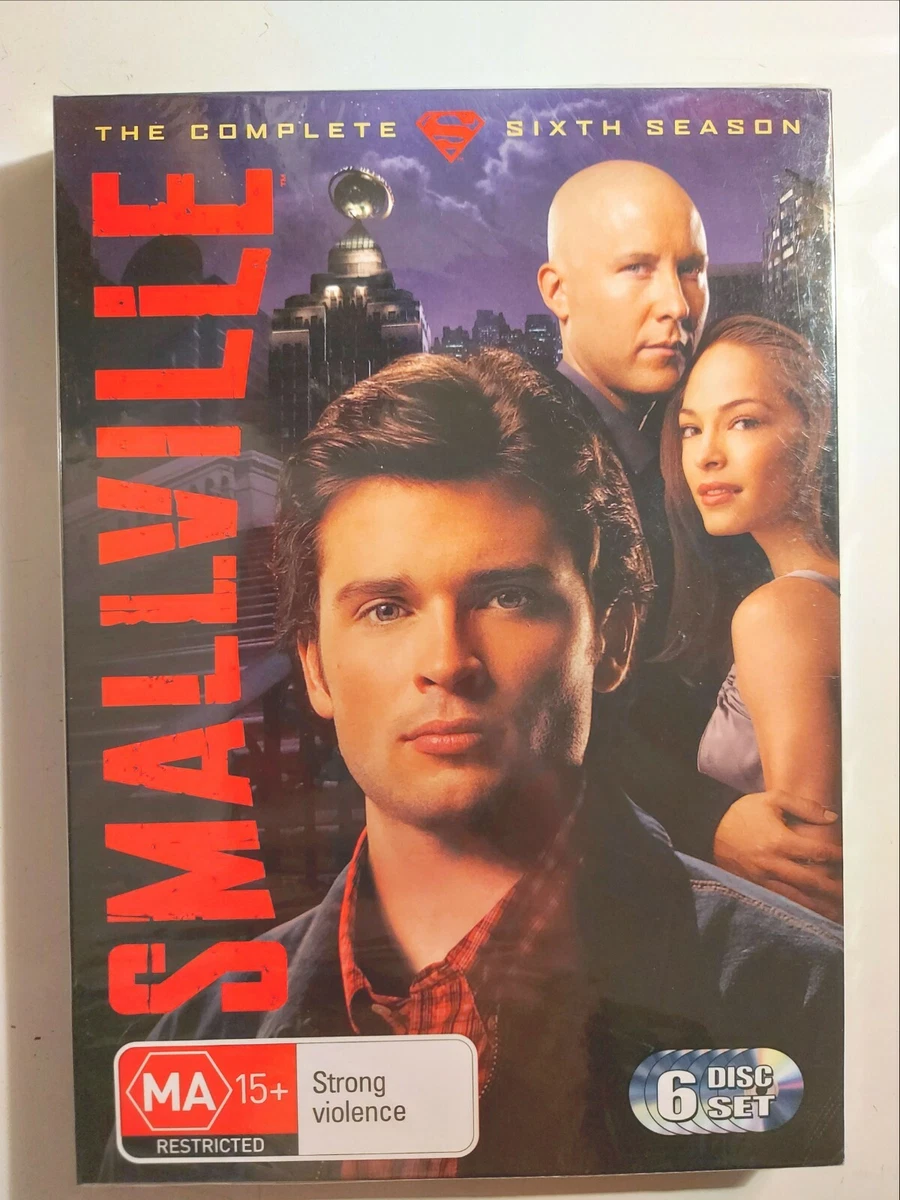 Smallville Season 6 6 DVD Set Region 4 Brand New Sealed
