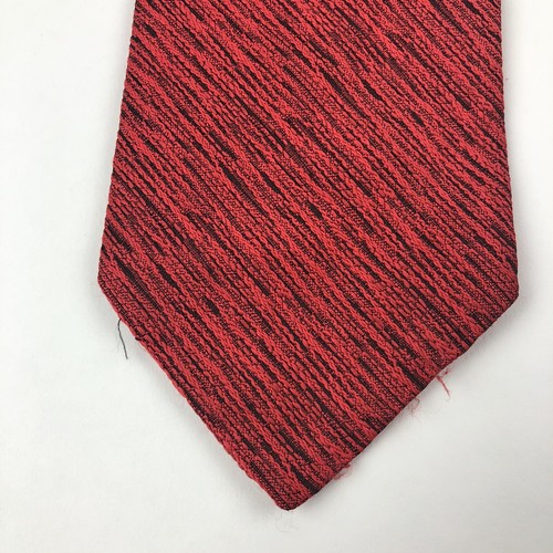 Corbata Werdenbergs para hombre, poliéster rojo - Imagen 5 de 6