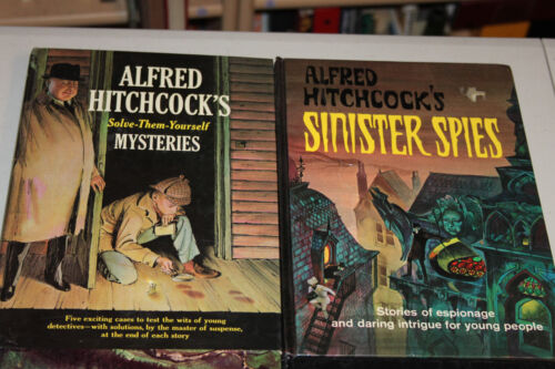 Vintage Alfred Hitchcock Book lot, Sinister Spies,Monster Museum,Daring Dectives - Picture 3 of 17