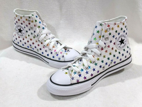 Converse Girl's CTAS White/Multicolor 