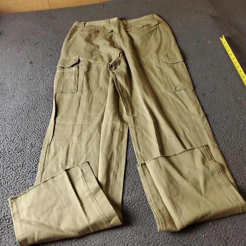 Boulder Creek Trading Cargo Pants Big Tall Mens Size 36 40L Beige Cotton Chino K - Picture 6 of 7