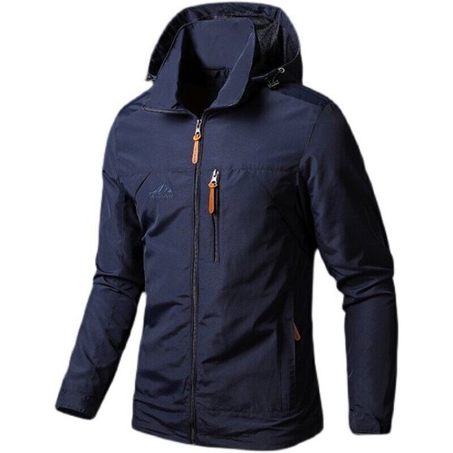 Mens Jacket Military Tactical Waterproof Spring/Autumn Work Windbreaker Coat Top - Picture 6 of 22