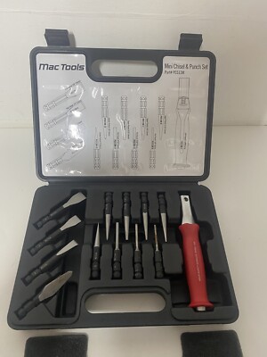 Mac Tools Mini Locher und Meißel Set austauschbare Bits PCS12M 