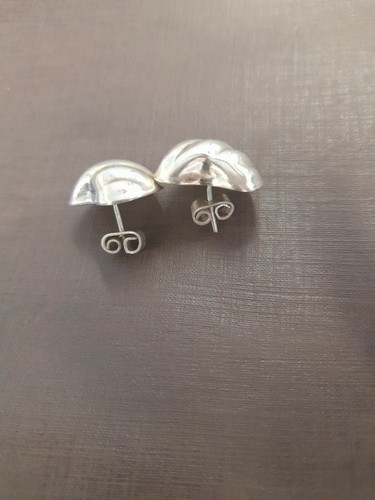 Chunky Sterling Silver Hearts - Picture 5 of 7