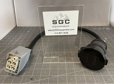 Conector de bloqueo giratorio hermético Hubbell + Weidmuller HDC RockStar PN: HBL2813SW