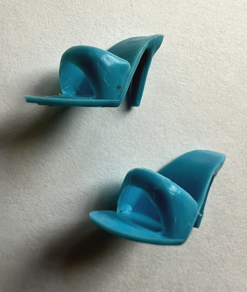 Vintage Color Magic Barbie Open Toe Heels Shoes Mules REPRODUCTION