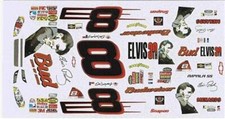 Winscals 8 Budweiser Elvis 2007-Dale Earnhardt Jr 1/24 Nascar decal