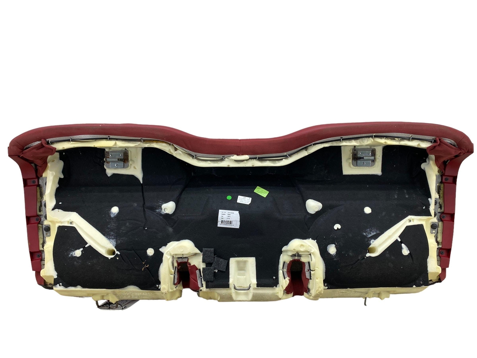 2017-2024 MASERATI LEVANTE OEM REAR LOWER BENCH SEAT CUSHION RED LEATHER