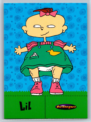 1997 Tempo Rugrats Lil De Ville Fold and Cut Card #77