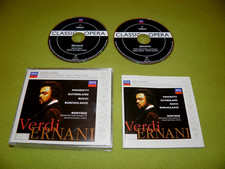 Verdi - Ernani - Joan Sutherland - Pavarotti - Bonynge IMPORT Decca 2xCD Box NM