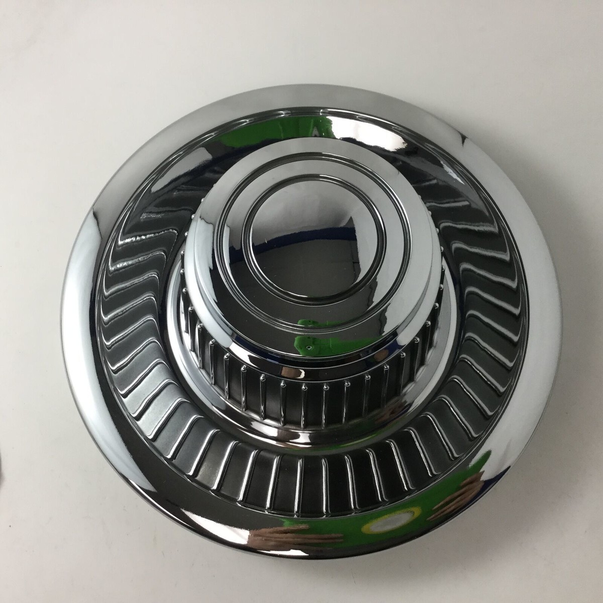 Vision Rally Wheel Cover Chrome Derby Center Cap CF85-02 JC5023V