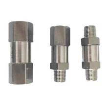 1/8" 1/4" 3/8" 1/2" 3/4" 1" BSP NPT One Way Check Valve Non-return 304 Stainless