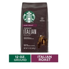 NEW Starbucks Dark Roast Italian Roast Ground Coffee