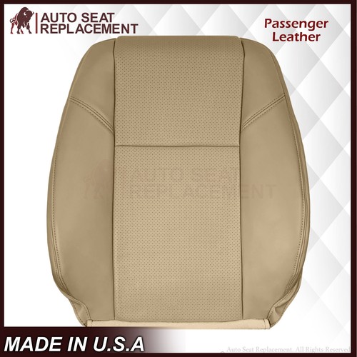 2009 - 2014 Cadillac Escalade EXT ESV LEATHER NEW Seat Cover Light Cashemere Tan - Picture 27 of 33