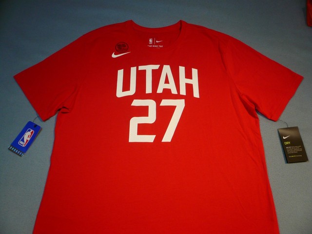 Nike Utah Jazz Rudy Gobert Player Tee City Edition XL or 2XL BRAND NEW shirt NBA | eBay
