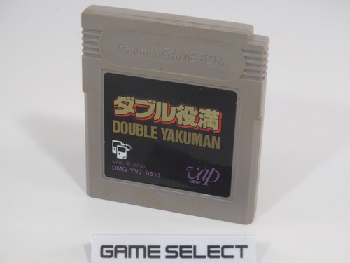 Double Yakuman Nintendo Game Boy Gb Color Gbc Advance Gba JP Japonais Original