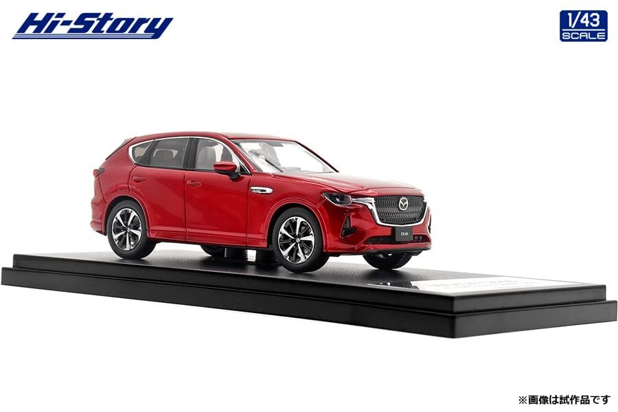 Hi Story 1/43 MAZDA CX-60 XD-HYBRID Premium Modern (2022) Red