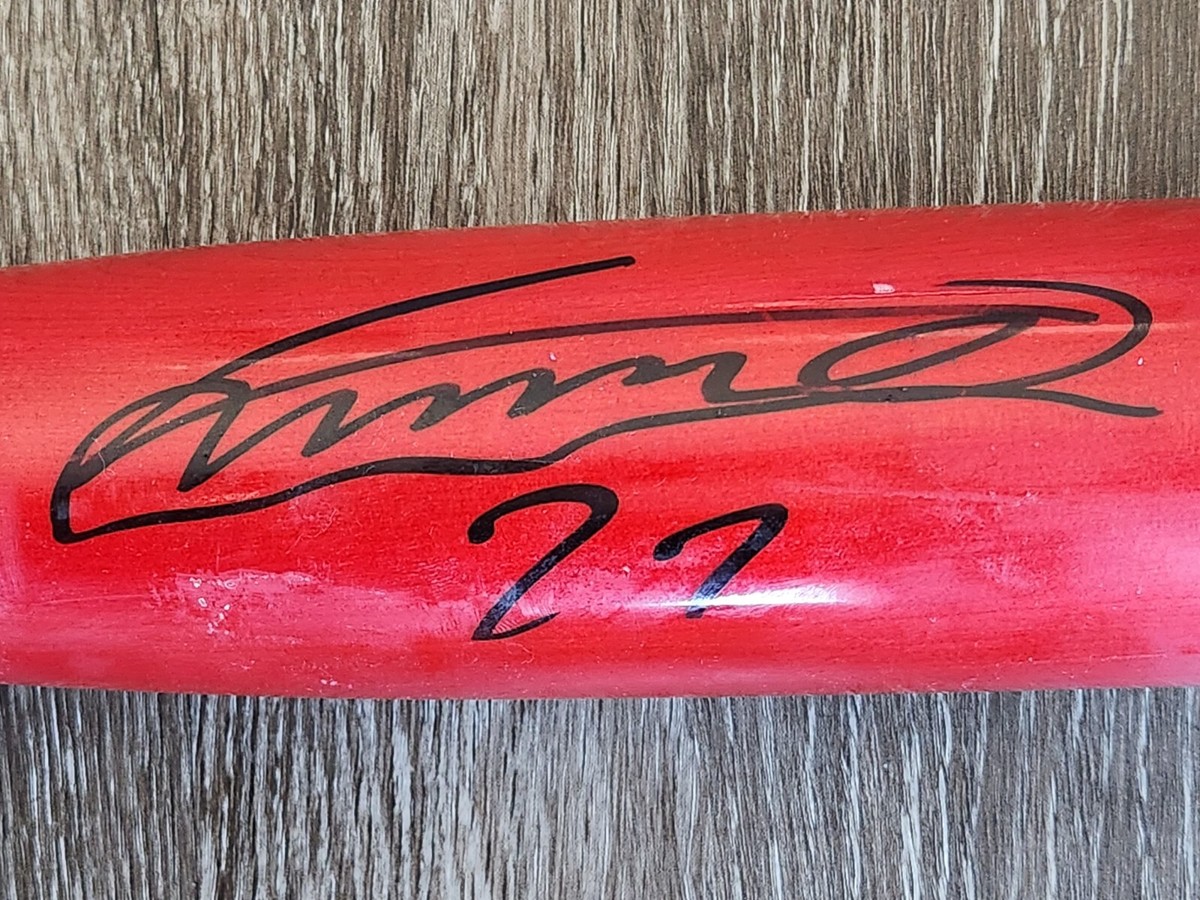 貴重JSA鑑定品証明書付きVLAD GUERRERO JR サインバット 貴重JSA