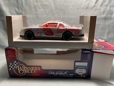 NASCAR Dale Earnhardt 3 Silver 1/24 Winner Circle 1998