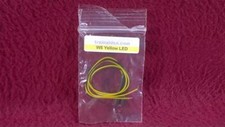  5 W 5mm 12V DC LED LIGHT WIRED PAIR - YELLOW
