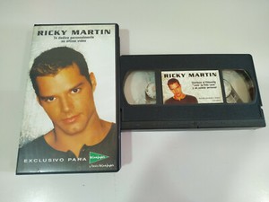 Ricky Martin Video Promocional Livin La Vida Loca 5 Min Vhs Cinta Espanol 2t Ebay