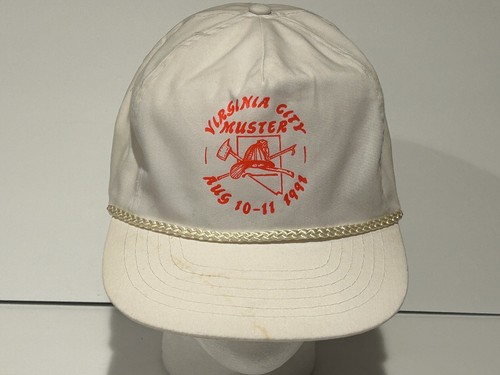 Vintage Virginia City 1994 Muster Rope Hat Cap