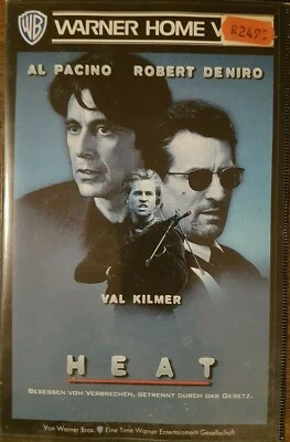 HEAT / Robert De Niro, Al Pacino, Val Kilmer /ORIGINALE ERSTAUFLAGE VIDEO 1995 ! - Bild 1 von 4