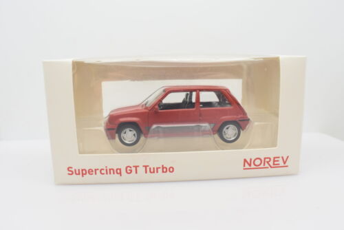 Coche Escala 1:43 RENAULT SUPER 5 SUPERCINQUE GT FASE 2 Diecast Rojo - Imagen 3 de 8