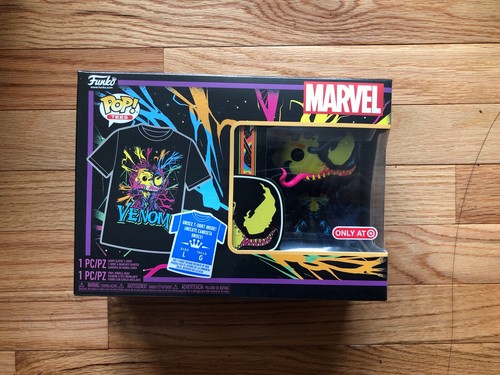 Eddie Brock Venom Blacklight Funko Pop 