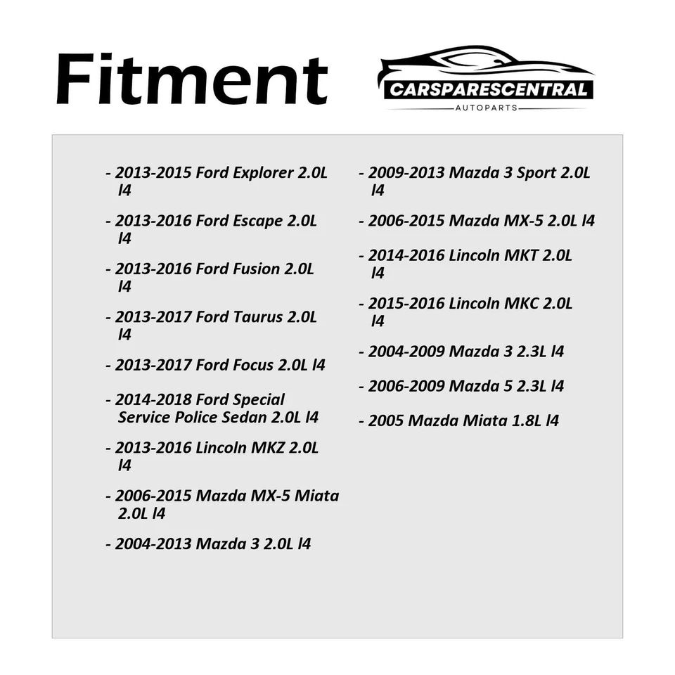 Termostato de refrigerante del motor para Ford Explorer 2013-2015 2,0 L Foto 2 de 4