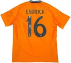 Real Madrid CF Endrick Moreira Signed Soccer Jersey BAS Beckett Witnessed