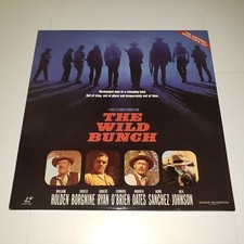 WILD BUNCH Director Cut LaserDisc DOLBY DIGITAL Laser Video Disc HOLDEN/BORGNINE